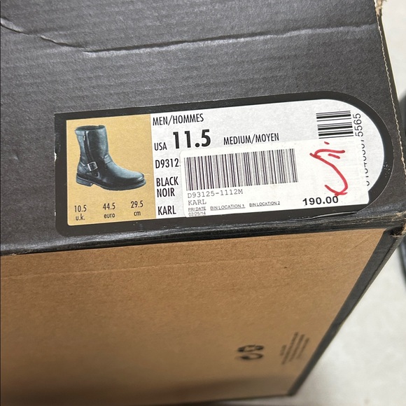 Harley Davidson Men's Motorcycle Boots New with box - Picture 6 of 7